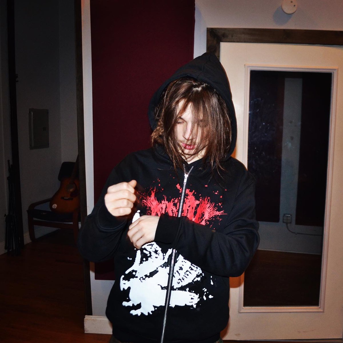 NUMBPROMISES's tweet photo. Matt Ox (@mattox__ ) in our Eagle Zip Up Hoodie available at https://t.co/yAftQG4nTC https://t.co/5MWoyuOuid