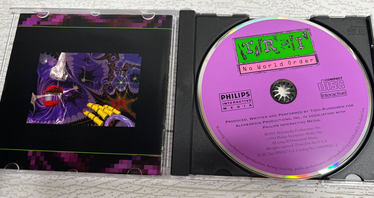 matthewhenzel's tweet photo. A CD-i review draft #PhilipsCDi which I haven't yet posted. I worked for Philips (beta testing/reviewing #CDi). Here's a CD-i World review for @toddrundgren's #TRi #NoWorldOrder. I was, and still am, a huge fan of his so I was very happy to do this. 29 years ago.. wow! https://t.co/OlvUMgaQZN