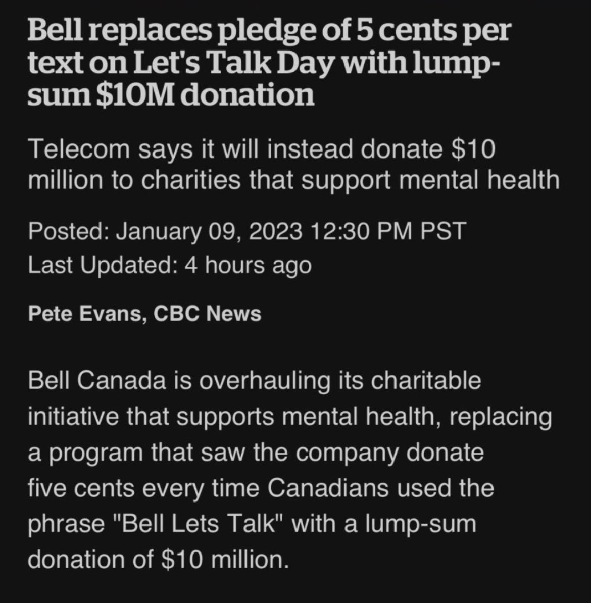 caseyjoloos's tweet photo. hey guess what? no one’s buying this anymore, except you keep trying to … #bellletstalk #alltalk #norealsupport #corporatehandjobday https://t.co/giLv4WKuJF