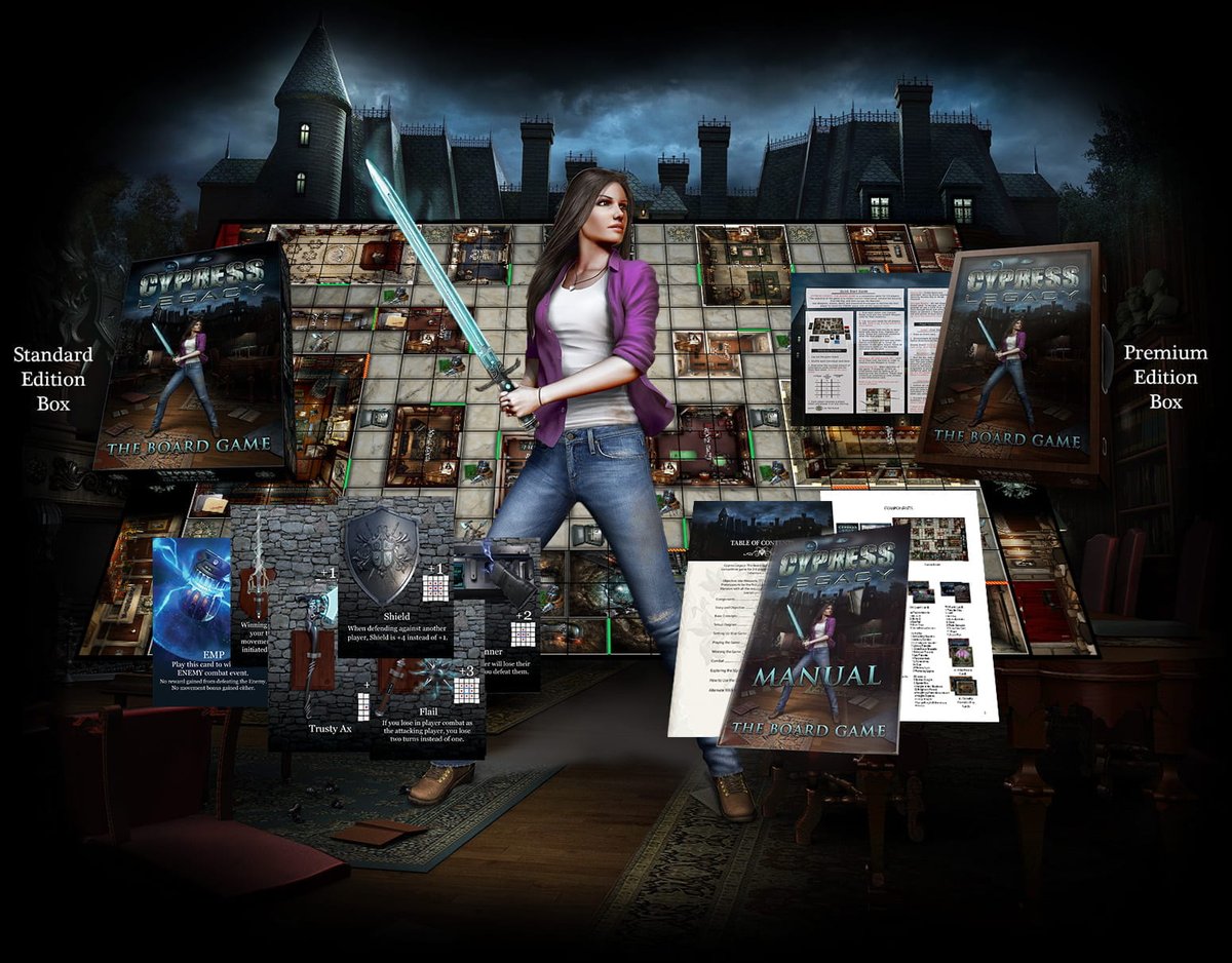 Cypress Legacy: The Board Game
Now available on Amazon!