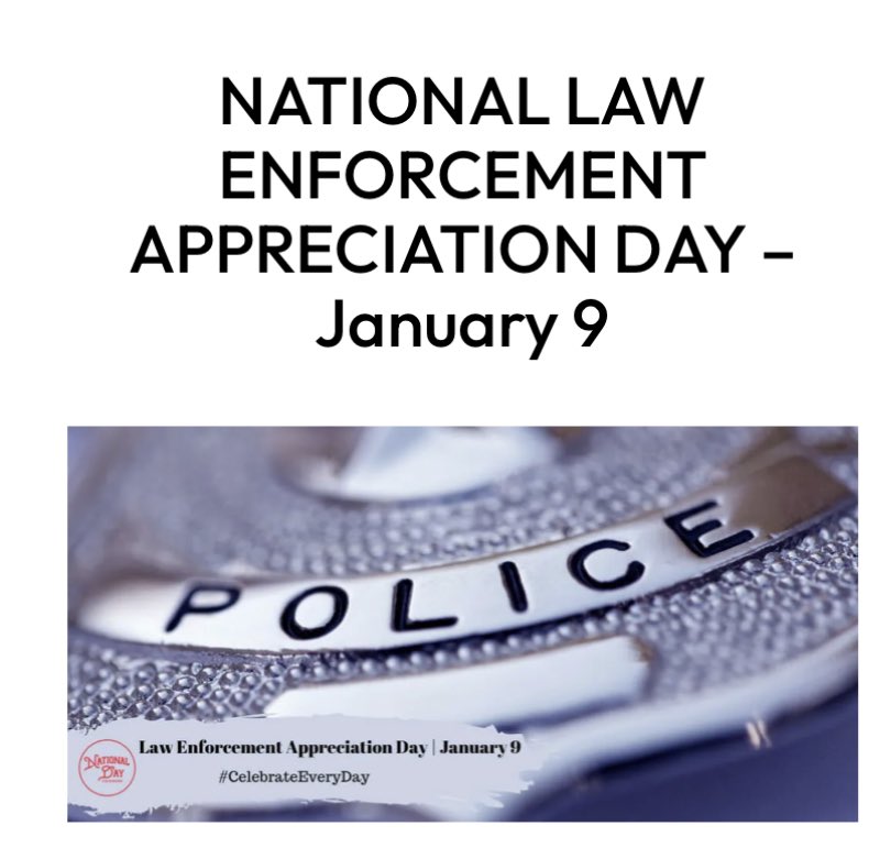 Thank you to all of the officers who keep us safe every day!