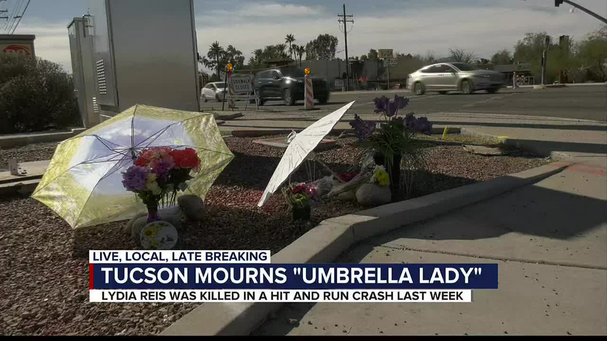 Tucson community mourns death of “Umbrella Lady” >>> kold.com/2023/01/10/tuc…