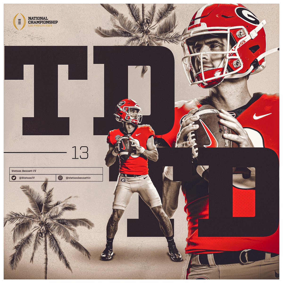 Designed run = TD for @StetsonIv 

#GoDawgs | #NationalChampionship