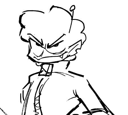 feeling out of it today so here are some crunchy doodles 