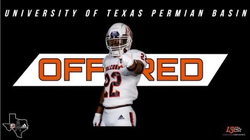 After a great talk with @Coach_JakeMax I’m blessed to say I’ve received an offer from <a href="/UTPBFootball/">UTPB Football</a> #FALCONSUP <a href="/DRR_Recruiting/">Denton Ryan FB Recruiting</a> <a href="/CoachRessa/">Paul Ressa</a> <a href="/DaveHenigan/">Dave Henigan</a>