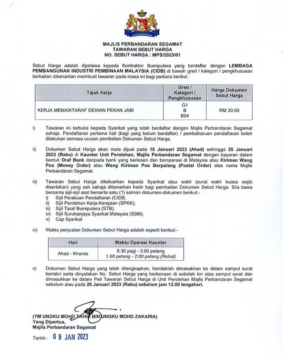 MPSegamat's tweet photo. https://t.co/jwuvOgpXHO