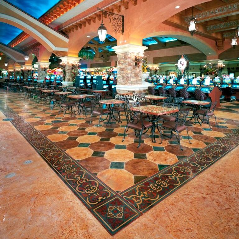RhinoLinings_'s tweet photo. Enhance the look of old and new concrete surfaces with multi-hued coloring effects that resemble the look of marble, weathered leather, natural stone or seascape blues and greens. #RhinoFlooring #AcidStain #concretedecor https://t.co/d90wxeWnaA