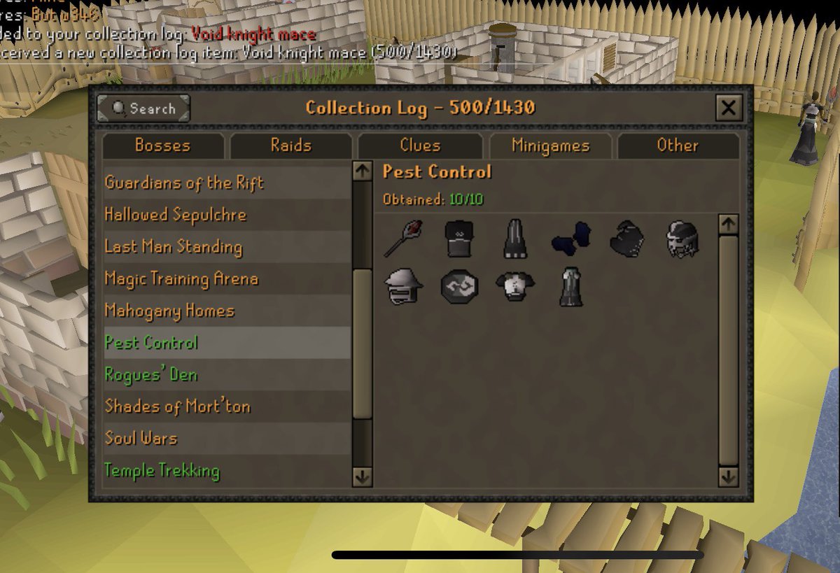 finley_rs's tweet image. 500✅ #osrs #collectionlog #runescape