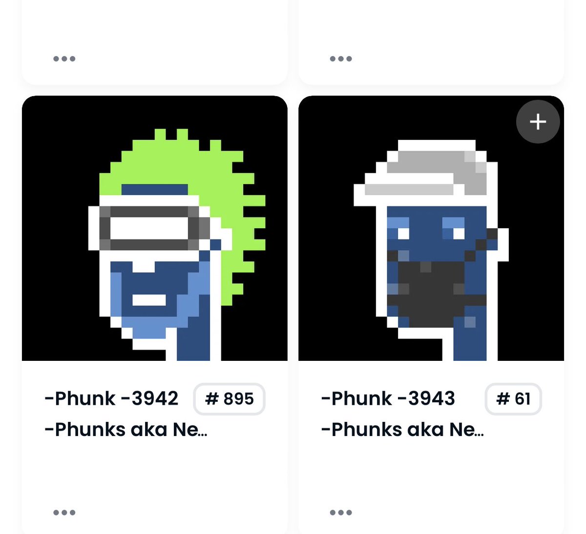 gr33nhell22's tweet photo. @_etheth @negative_phunks @negative999club My two favs https://t.co/A92shzqknq