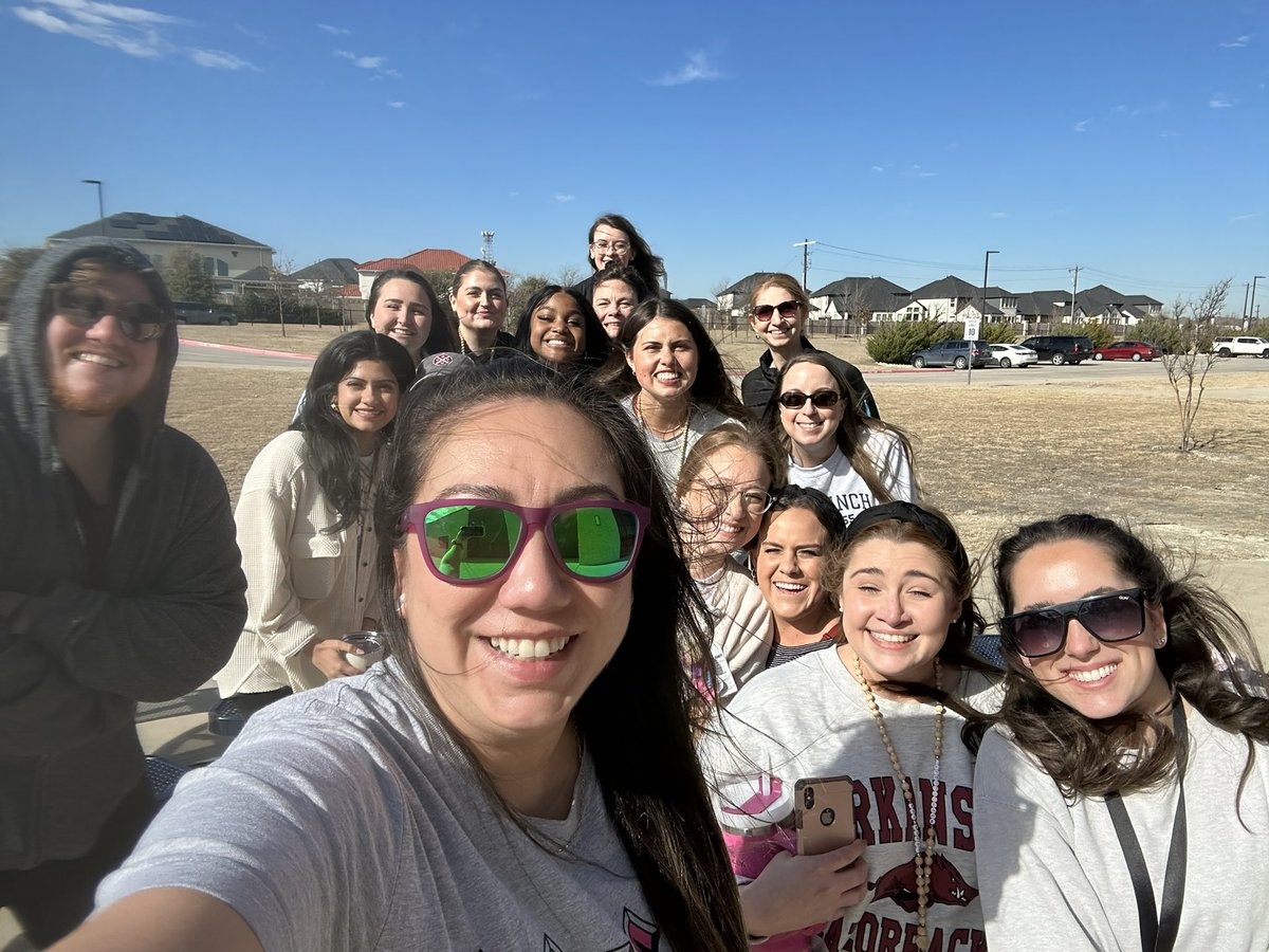 <a href="/LiscanoElem/">Liscano Elementary School</a> teachers are starting off 2023 the right way. Healthy lunch followed by a walk in our neighborhood. #mentalhealthforteachers #LiscanoProud   #FISDMadeToShine