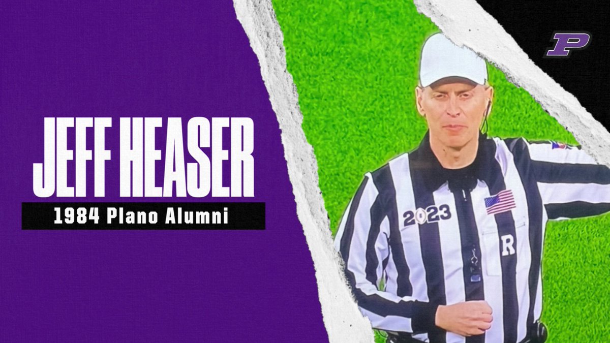 Jeff Heaser - 1984 Plano High School Graduate leads the officiating crew tonight for the NCAA Championship Game between the Georgia Bulldogs vs. Texas Christian Horned Frogs. 
#ReaperPride
<a href="/ncaa/">NCAA</a> <a href="/planocusd88/">Plano C.U.S.D. #88</a>