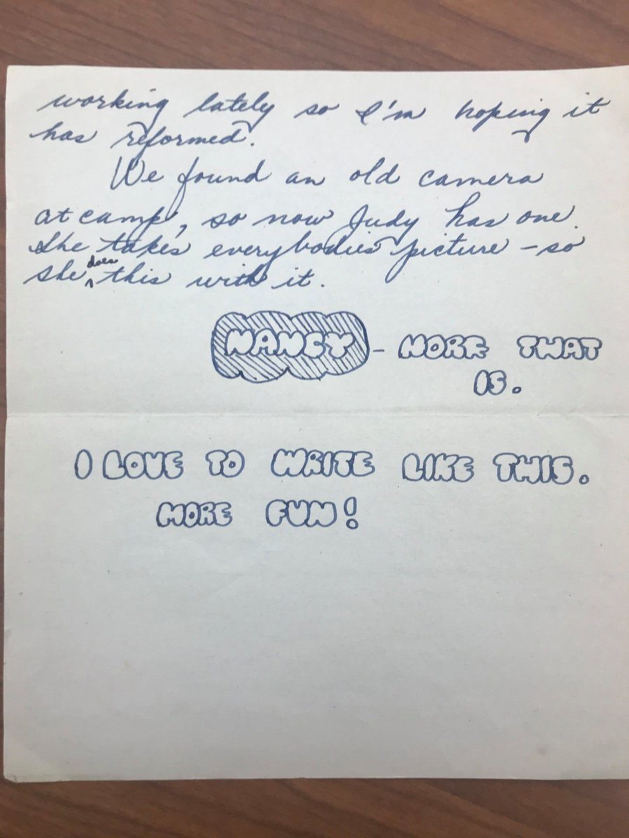 WisHistory's tweet image. #UniversalLetterWritingWeek! Letters written to Molly Fisher, Girl Guide from Scotland from Nancy Norg, @girlscouts in Madison. Girls discuss effects of World War II on U.S. homefront; popular fashions; recreational activities, homecoming &amp;amp; more. 📸: @WisHistory Archives