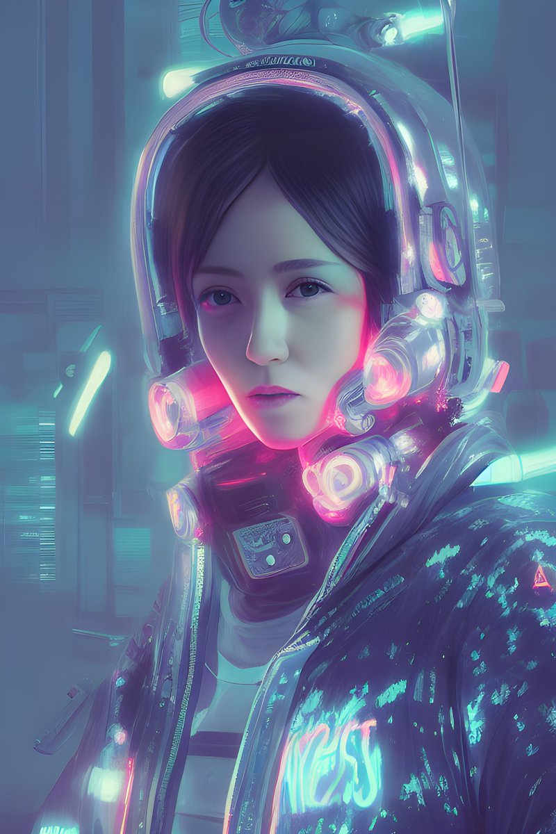 CytecK's tweet photo. Chicas #cyberpunk #StableDiffusion2 #stablediffusionart https://t.co/p2XGyywnEB
