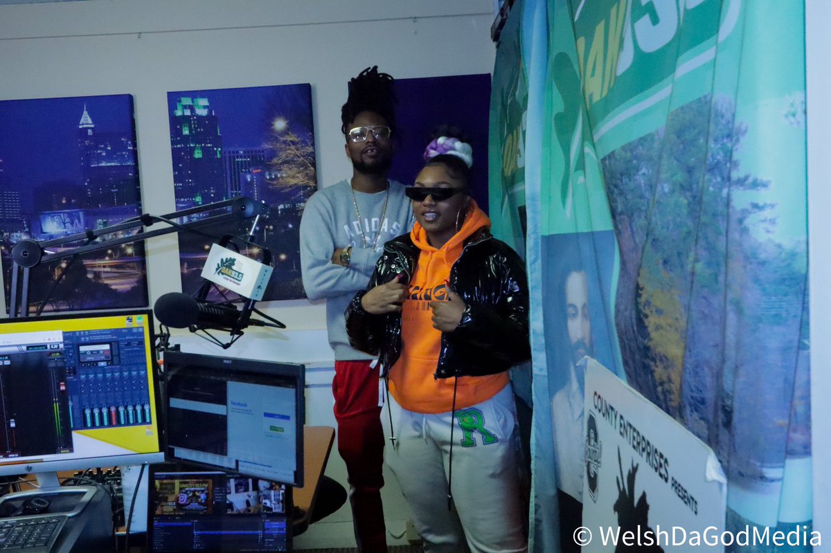 welsh_ci's tweet photo. Yesterday Radio Run with @themadisonjay &amp; Artist @diamalai live @wtvradio93.5fm @djransomdollars1 📸 #welshdagodmedia #photography #photographer #hiphop #media #welshdagod #newyorkcity #northcarolina https://t.co/dna6aYQUfr
