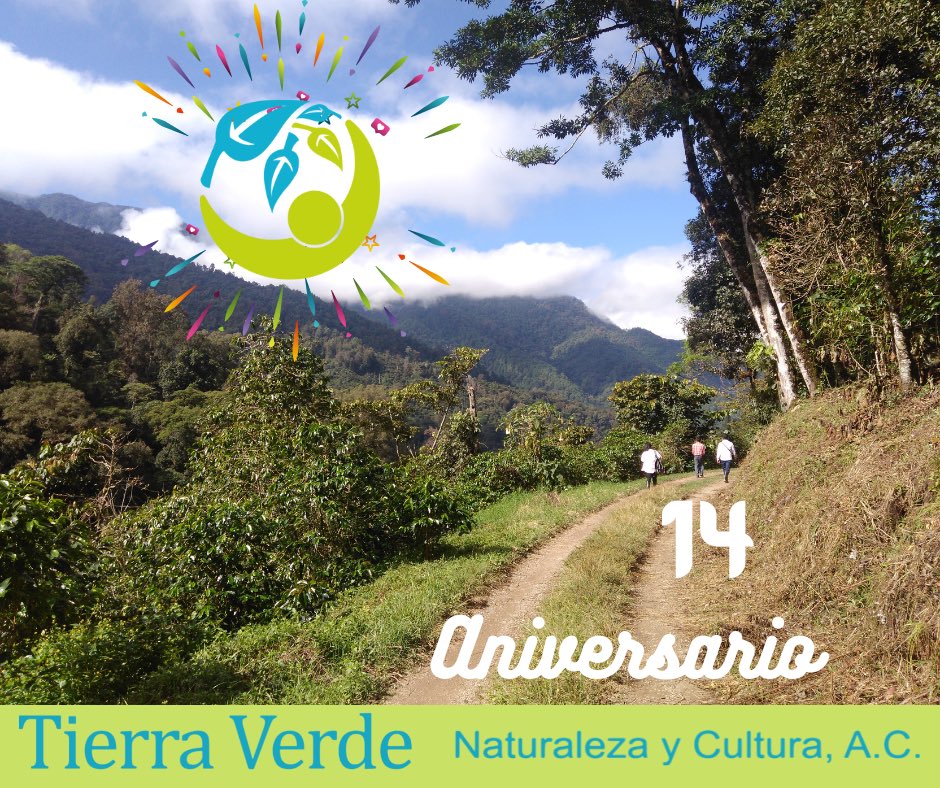 TierraVerdeNat1's tweet photo. Estamos de manteles largos! Hoy cumplimos 14 años de continuar con el sueño de contribuir a un mundo ambientalmente sano, justo y reduciendo brechas de desigualdad. 

Gracias por acompañarnos en este caminar. 

#TVNC #HBD #FelizCumpleaños 🎂🎂���🎂🎂🎂🎂🎂🎂🎂🎂🎂🎂🎂 https://t.co/NBLzp6a9b1