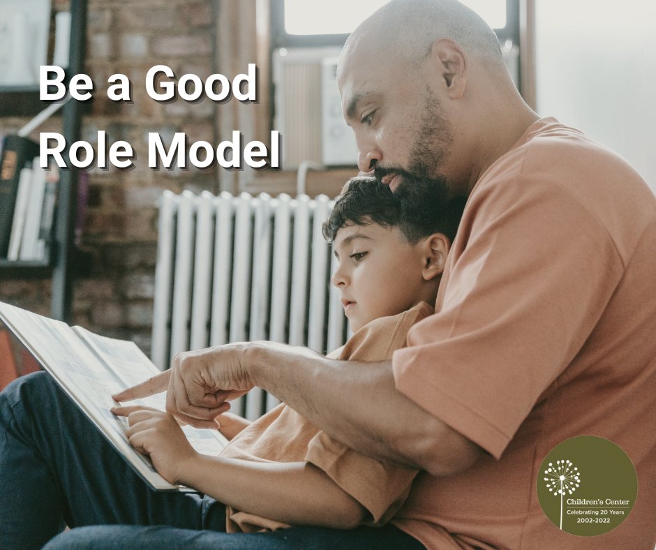 ChildrensCtrOR's tweet photo. Model the traits you want to see in your kids. This can be as small as reading a book instead of using electronics and can be as big as showing respect, friendliness, honesty, and kindness. Above all, treat your kids the way you expect other people to treat you. https://t.co/so2wSFqmKB