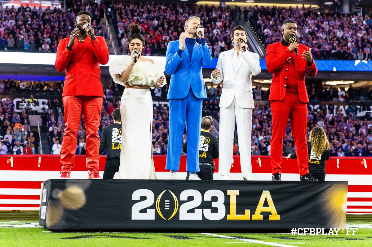 Interrupting football content for a quick @PTXofficial S/O ...