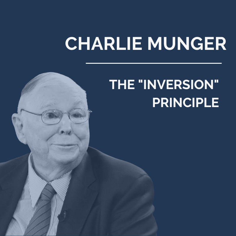 InvestingCanons's tweet photo. Charlie Munger's core decision-making principle to improve your investing in 2023:

"Inversion"

Inversion is a powerful exercise to reverse-engineer results.

Munger: "Invert, always invert."

Inversion explained and 5 ways to use it to improve your investing:

1/10 https://t.co/CplEFo57EB