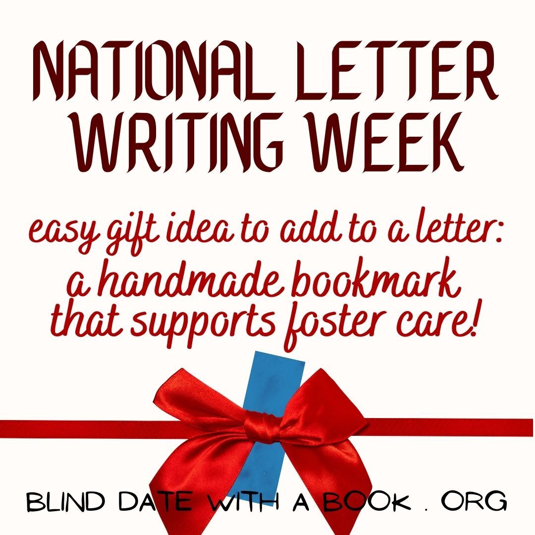 blinddatewbook's tweet image. If you're looking for a great gift for your pen pal, why not get them one of our handmade bookmarks?

bit.ly/3I35t5O

#blinddatewithabook #penpal #letterwritingweek #giftideas
