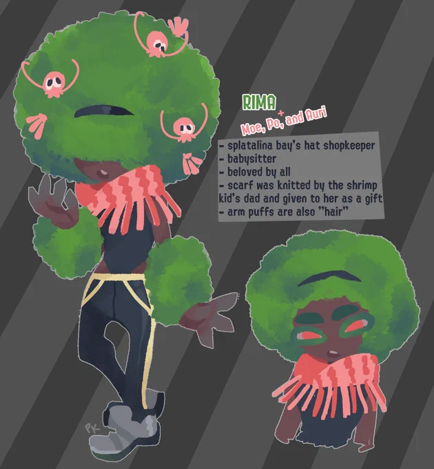 [splat oc] marimo ball girl... 