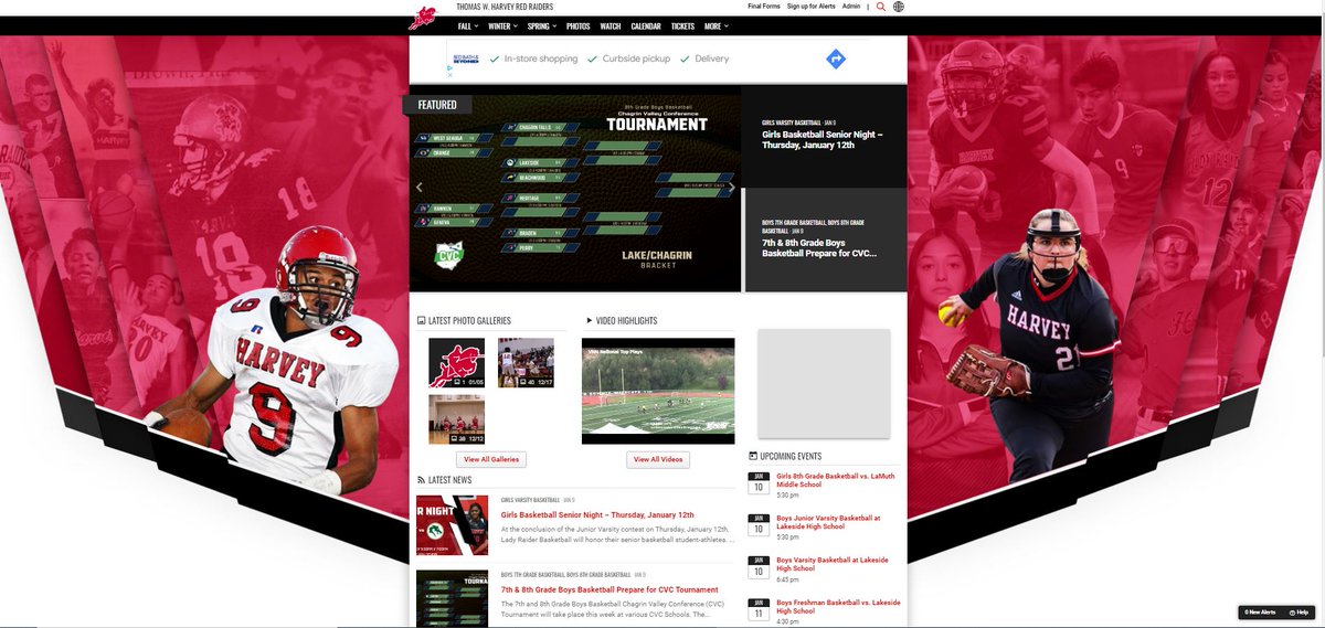 Harvey/Heritage Athletic Department tweet media