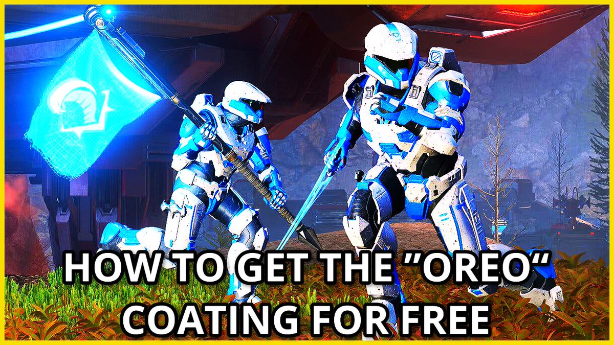 HOW TO GET THE HALO INFINITE ”OREO“ COATING FOR FREE youtu.be/2nd0oRZ9dV8