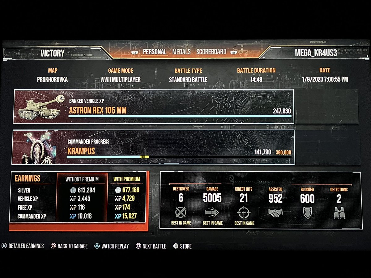 bradkrause's tweet photo. Oskin’s medal + M + ⭐️ = best job I ever had #tanks @WoTConsole @WESTW33ZY https://t.co/zXxLcA7ceo