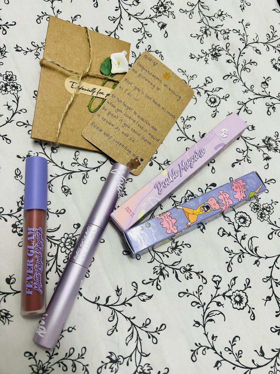 Feverglam giveaway dah sampai !!!! Thank youuuuu 💕💕💕 @hxtypsd