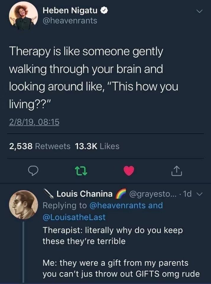 interiortherapy's tweet photo. @EPennysworth @RileyJane606 @ggrim002 @chiefstonefox Riley lives upside down from us…Hence why I always state the day and time. I cannot figure out what day/time we are in when we tweet live. LMAO!! #SkippedThatPartOfSchool #NoIDidNot #YesIDid #TimeZoneMath https://t.co/PhntIn2hi7