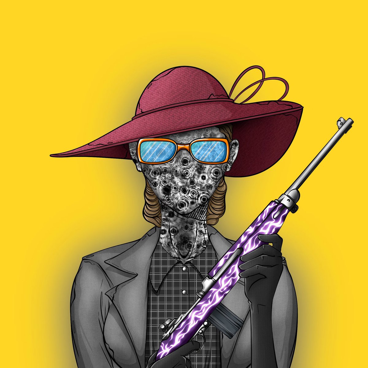 0xTribe_NFT's tweet photo. #NewProfilePic by @artofmob supporting #MobTakeOver ladies first!! https://t.co/Du3hsQYl2m