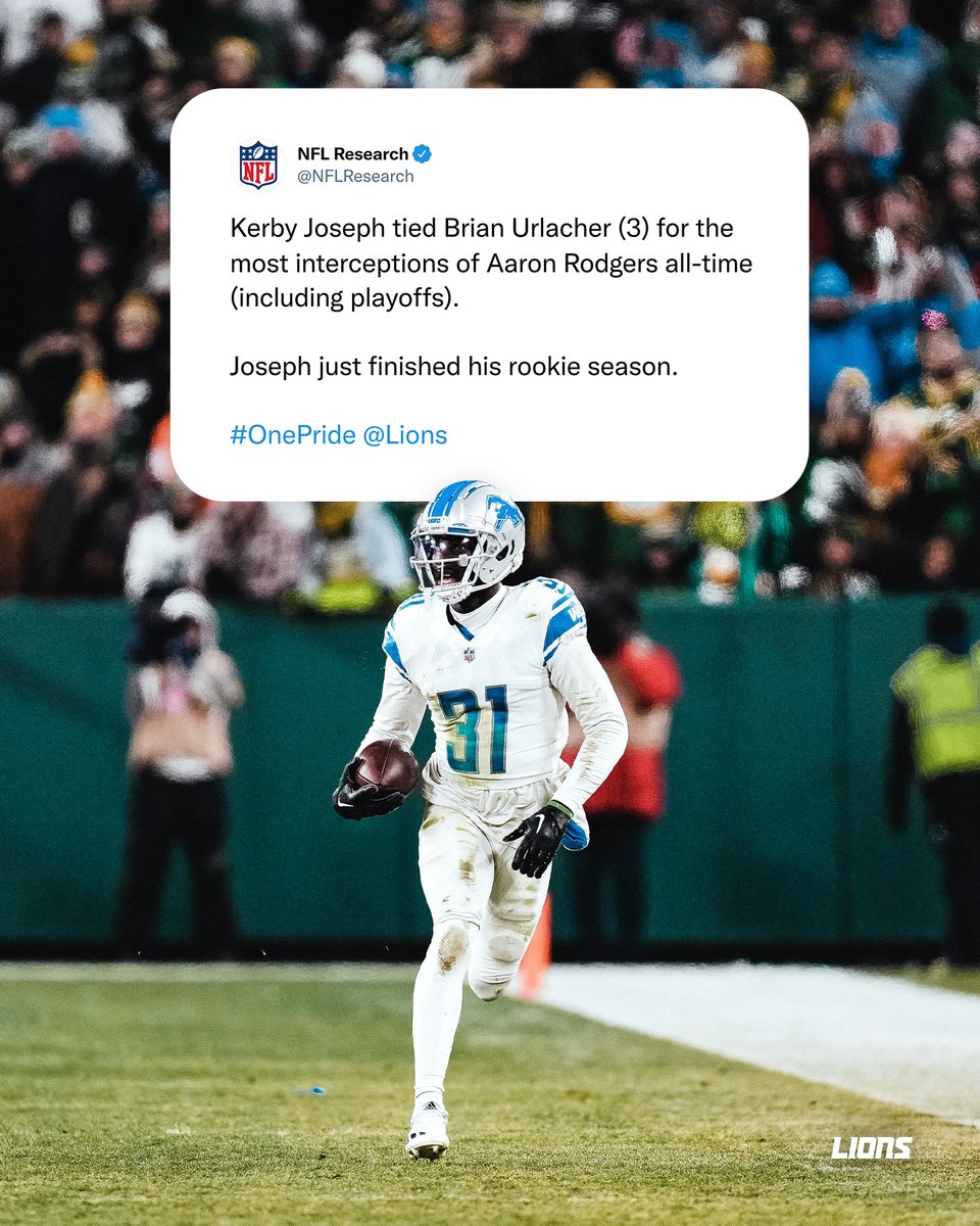 Lions's tweet photo. Big season for @JKERB25! https://t.co/SOjAhN1w0s