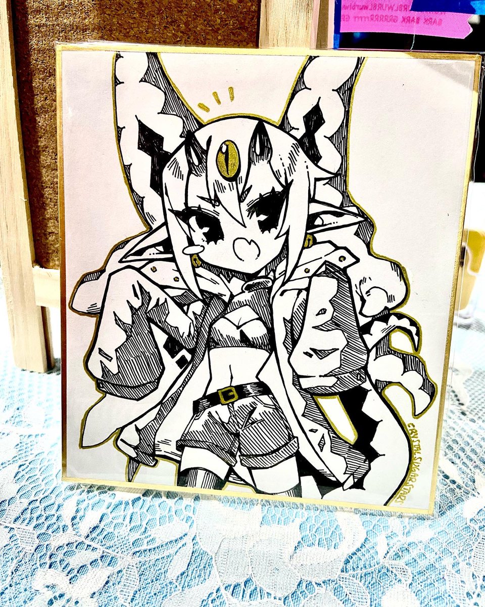 More shikishis!🖤✨ 