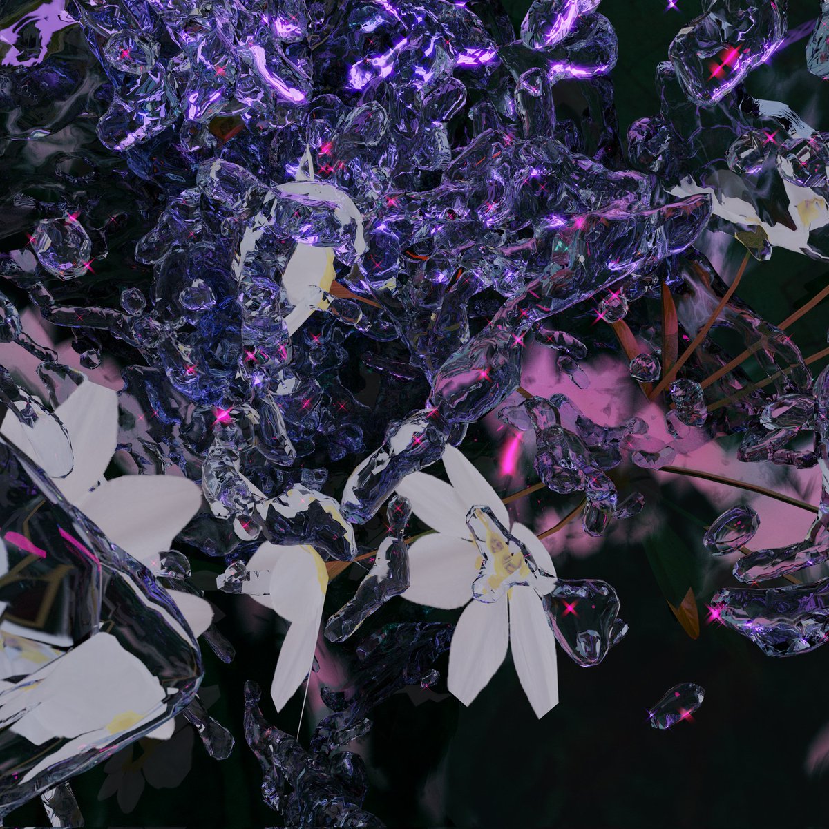 Cover art made for @aridni_orca 's beautiful single 
💦 CRUSHED 💦 !!
Happy release day fairy! 🎉🧚