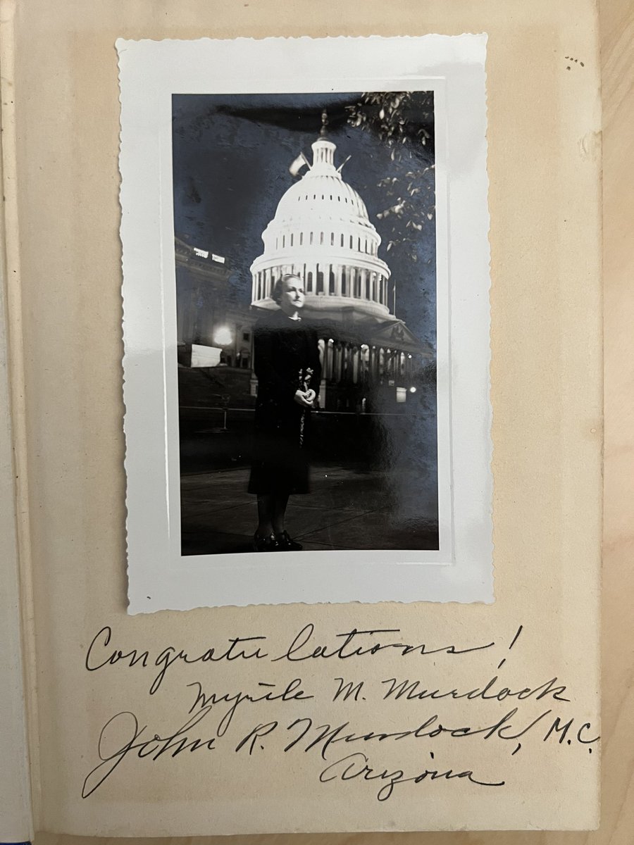NorthwestScott's tweet photo. Found this photo and inscription in a 1933 Congressional cookbook. Who is this woman? I have searched and have a suspicion she might be one of the first congresswoman but have not narrowed it down. #USCongress #history #political https://t.co/FIsofVMJpw