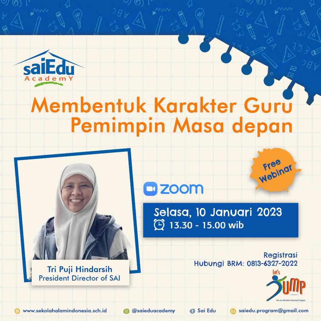 Keren banget ini Webinar Leadership Guru-nya Bu <a href="/chache_sai/">'chache' Hindarsih</a> pake contoh OpenAI alias ChatGPT yang sedang trend. Mantaps mentor saya ini. Yuk gabung masih bisa ikutan sampai jam 15.30 WIB. Ruang diskusi <a href="/SekolahAlamID/">SekolahAlamIndonesia</a> telkomsel.zoom.us/j/96997041310?…