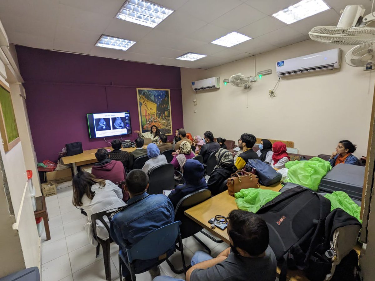 DrAdeelKhatri1's tweet photo. First workshop of #CPEM 2023.
Day1: Fun n learning go together. Participants from all over Pakistan engabed in simulation based activities. A first time for many.
Preparing EM leaders for the future.
#IHHN #emergencymedicine @S_GhazanfarPK @MeganRybarczyk @SamaMukhtar https://t.co/Pjheih62bW