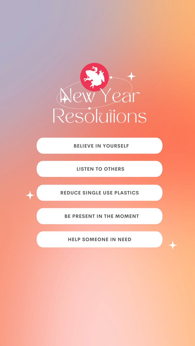 After a well-deserved break, it’s time to jump back into the everyday routine! ☺️ Here are a few New Year resolutions we can all take on board to help make the world a better place in 2023 🌏🥰

#newyear #resolutions #redfrogsau