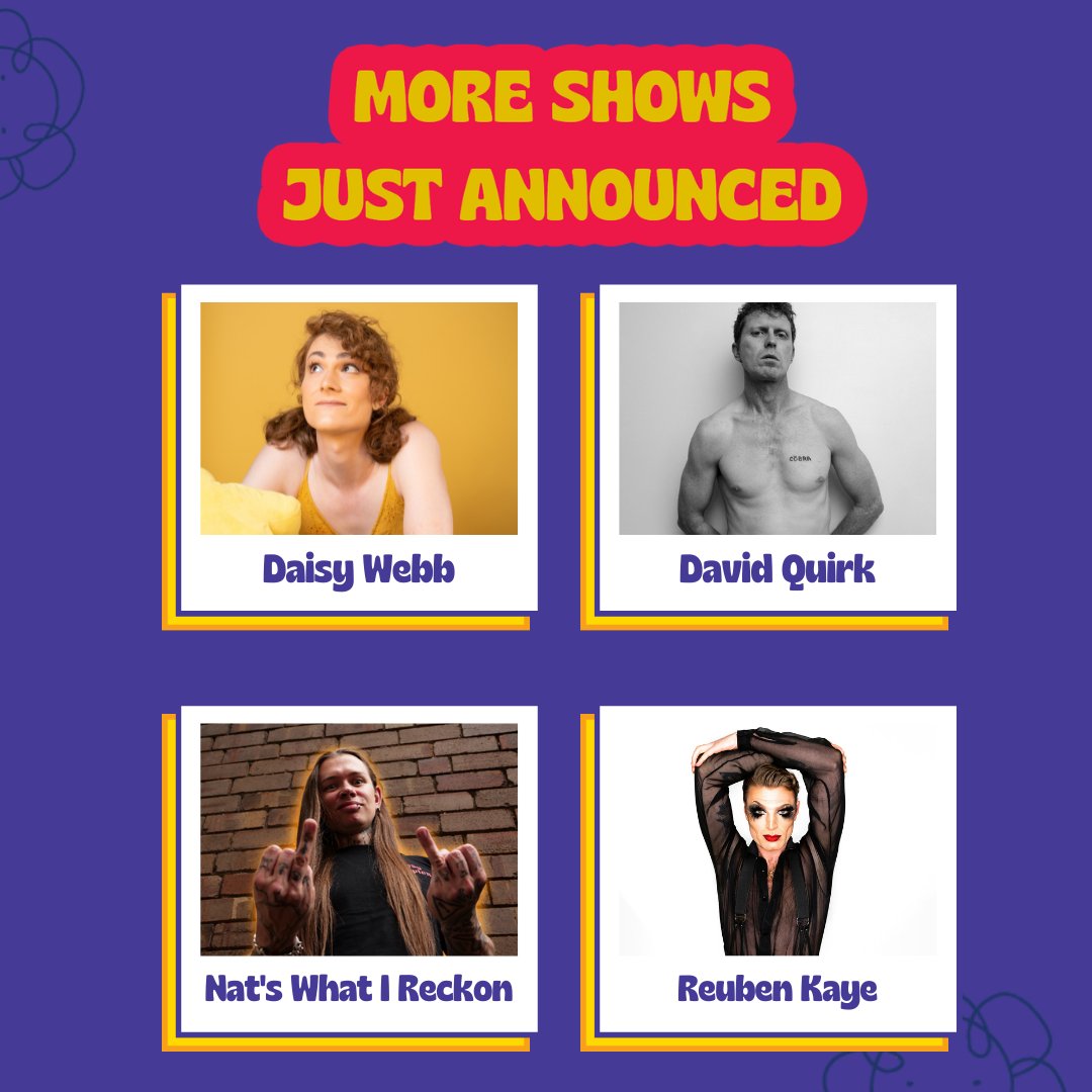 micomfestival's tweet photo. And finally, tickets are now on sale for @itsdaisywebb, @Mrdavidquirk, @natswhatireckon and @ReubenKaye at https://t.co/OxJDWErelc

The countdown to the Festival is on!

#MICF https://t.co/dk1yFgR9I9