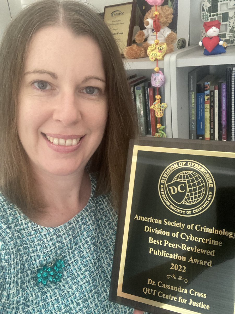 Professor Cassandra Cross tweet media