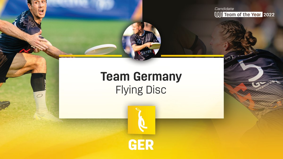 At #TWG2022 🇩🇪#FlyingDisc team defeated the dominant Team USA in pool play after coming into the competition as 2nd-to-last seed. GER finally finished 4th, but proved they're a team to watch! They are candidates for TWG Team of the Year: theworldgames.org/pages/athlete-… #TheWorldGamesTOTY