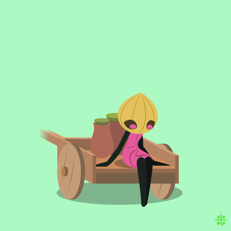 BoClow's tweet photo. Could not sleep so created this character. Tried to do different poses as well. They are exiled Onion called "Raap". 
#inkscape https://t.co/bfzE514nch