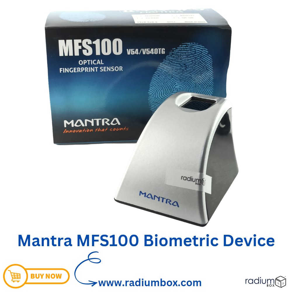 Radium_Box's tweet photo. Mantra MFS100 Single Fingerprint Biometric Scanner - Buy at the best price

Link to buy - https://t.co/HC5dWZC88M 
Visit our website:- https://t.co/7UsSXWvUgk 

#MFS100 #MantraScanner #Biometric #Device #fingerprintdevice #radiumbox https://t.co/IuJsTlpAih