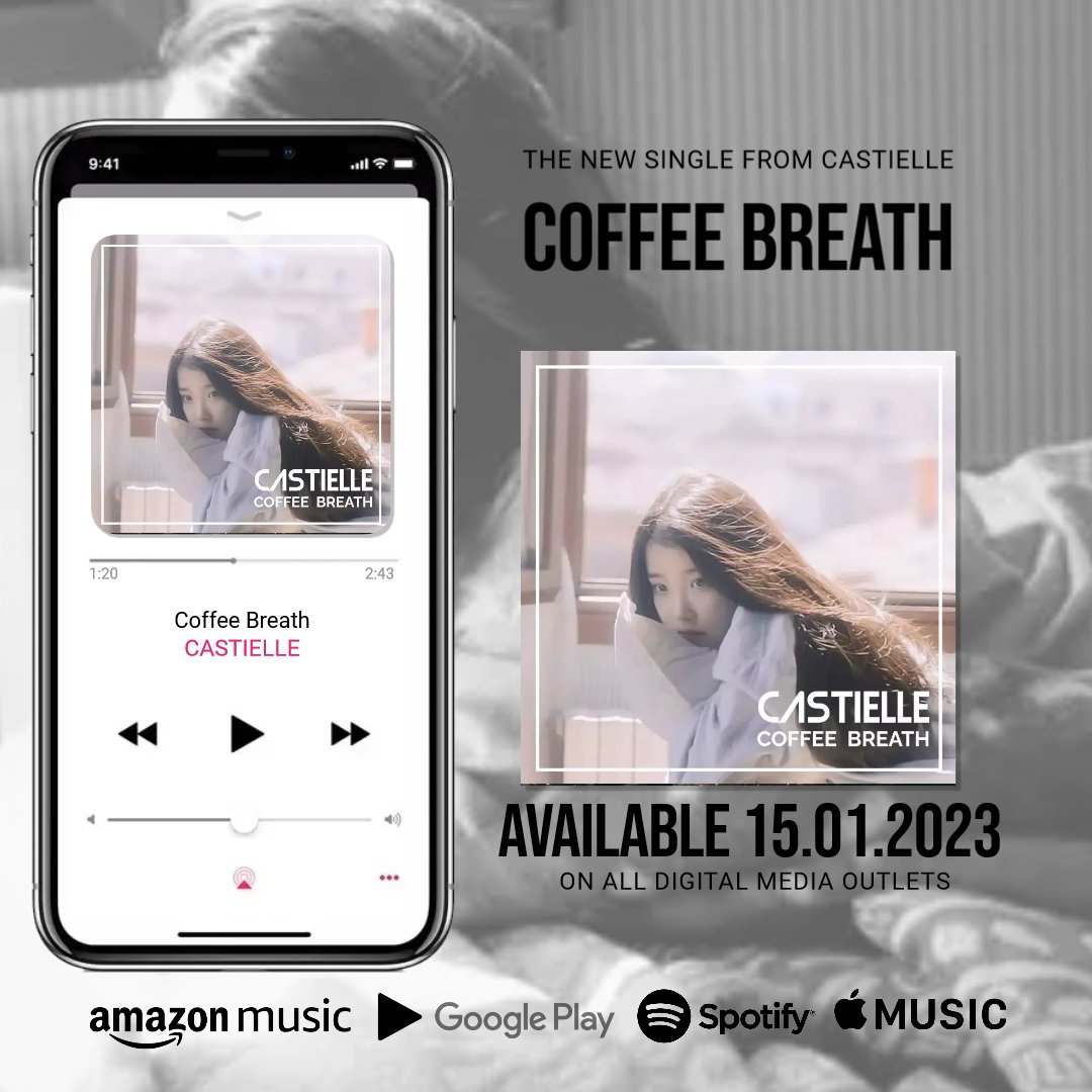 ㅤ
ㅤ
Castielle's New Digital Single
COFFEE BREATH.
January 15th, 2023.

ㅤㅤ