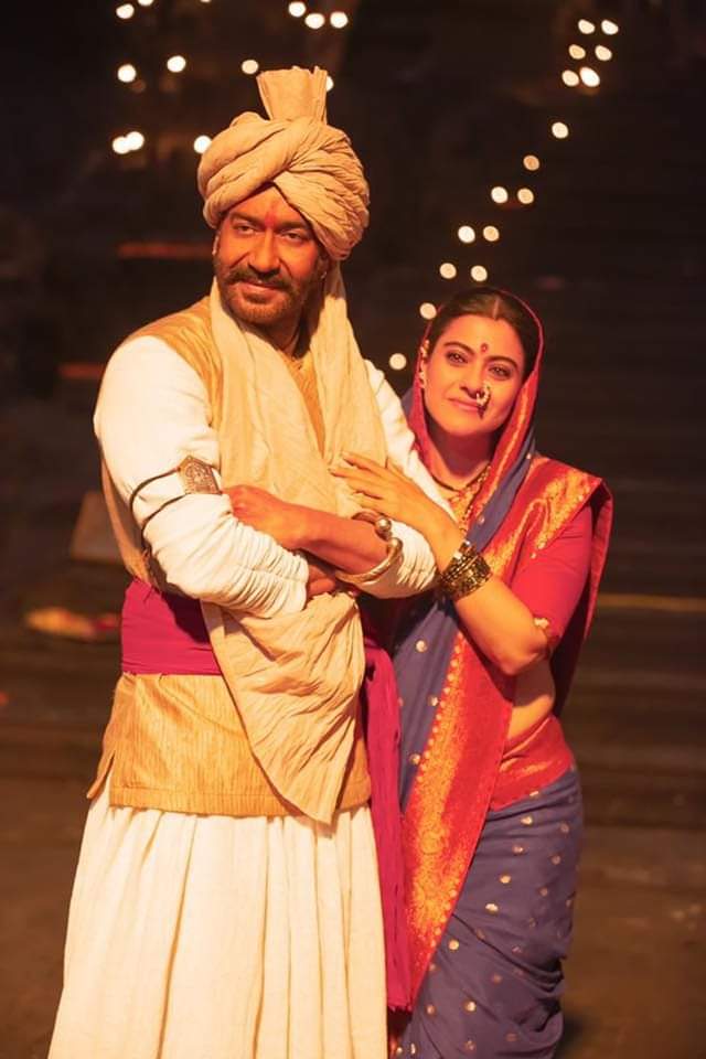 RealAjayDevgn's tweet photo. Celebrating 3 year's of Historical  #TanhajiTheUnsungWarrior ❤️🚩
#3YearsOfTanhaji
#AjayDevgn #Kajol #SaifAliKhan 
@ajaydevgn @itsKajolD @omraut https://t.co/RxdDWPZ43j