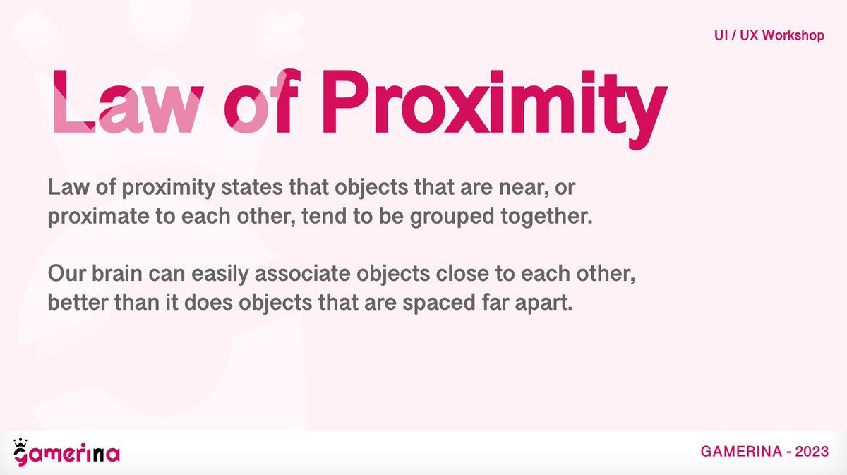 iamgamerina's tweet photo. 6/6 - Law of Proximity https://t.co/nNzAo9NxrG