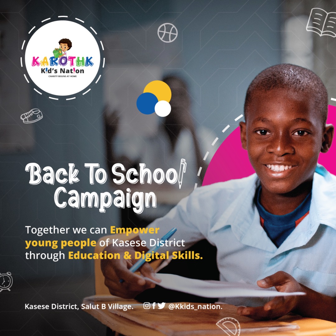 Proud to be supporting the 'Kasese Back To School' campaign. Together, we can empower disadvantaged youth in Kasese through education and digital skills, creating a brighter future for all. #Charitybeginsathome #kasese #youth #education