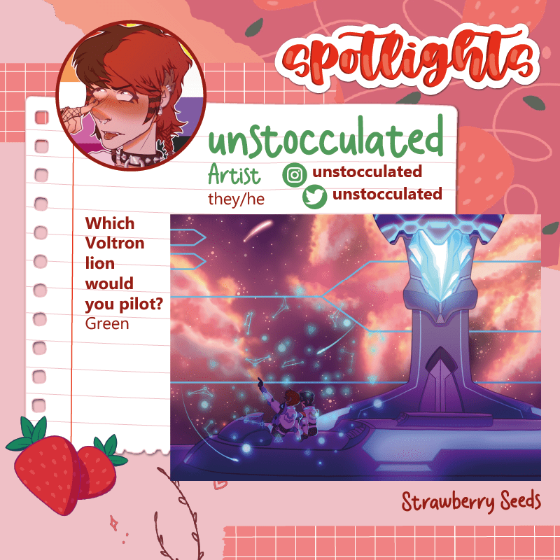 qppkallurazine's tweet photo. Introducing our next green paladin, artist @unstocculated! https://t.co/Gjcci2ulgt