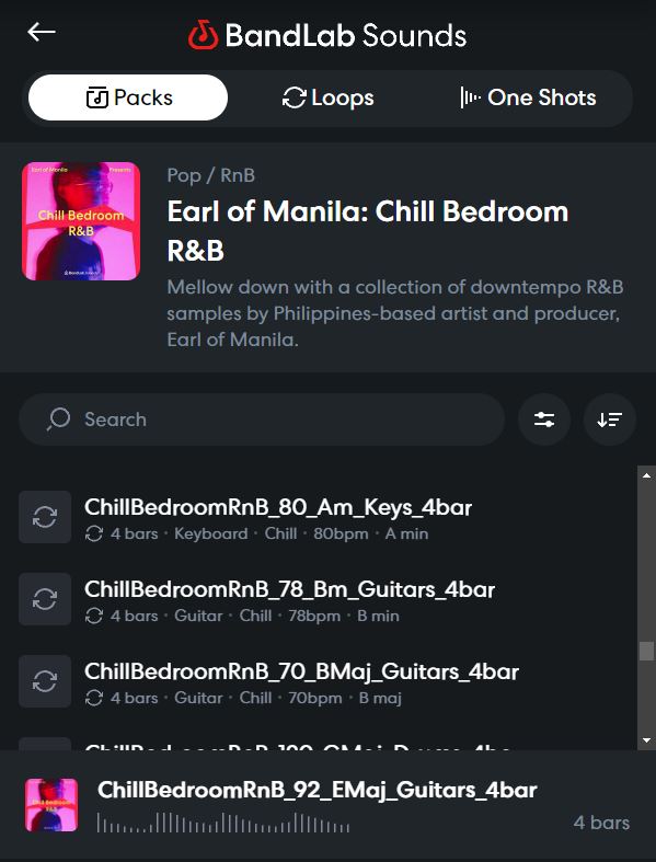 earlofmanila's tweet photo. Created my first-ever sample/loop pack in collab with @BandLab &amp; it's called 'Chill Bedroom R&amp;B' I love the sound of electric pianos, warm pads, &amp; laidback drum grooves. So you’ll hear that a lot in the pack. Tag @earlofmanila when you use them! 

Download https://t.co/hDrxiWZyWu https://t.co/HX99HtX0pG