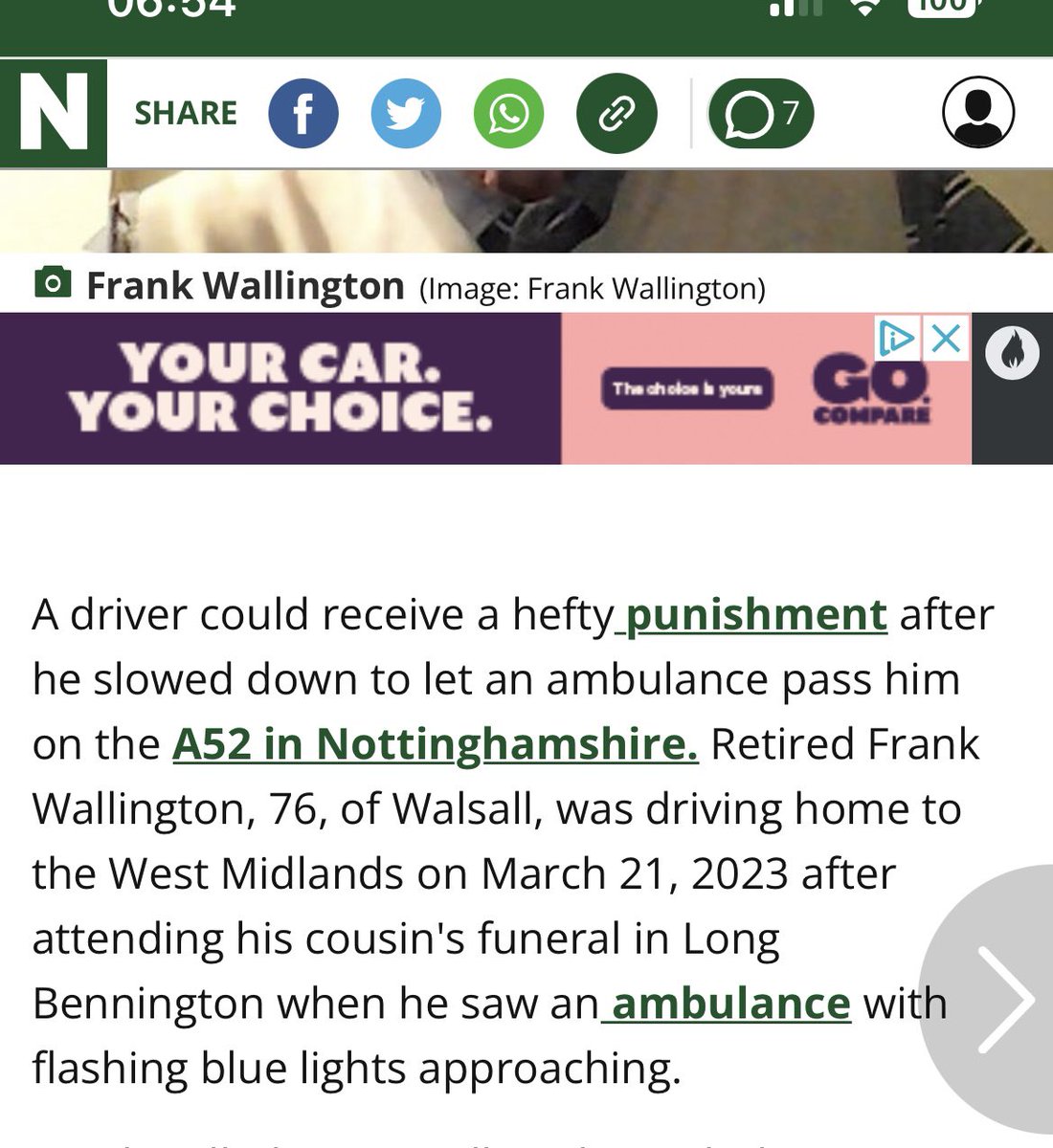 smileyjonsmith's tweet photo. More quality journalism and proof reading by the clowns at @nottslive 😝

If he knows he’s going to be fined in a few months time, surely he can avoid it 😂😂 https://t.co/2gW6DYxtiQ