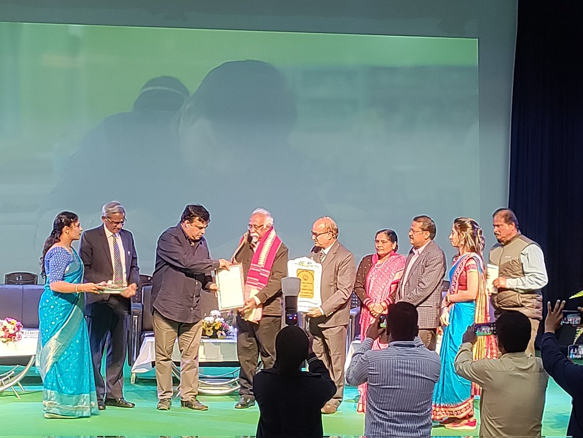 Shri. K.G.Shankara Pillai(Malyalam Poet) Conferred Upon the #GanagadharMeherNationalAward for his contribution to Poetry.